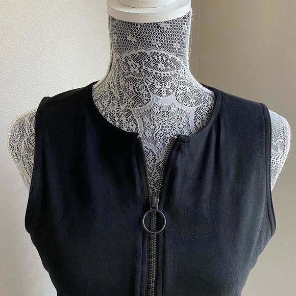 Forever 21 Black Suede Dress NWOT - Picture 2 of 6